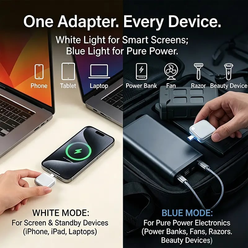 🔋140W Smart Auto-Stop Eject Charger – Safe Anti-Overcharge Physical Disconnect Battery Guard 🛡️
