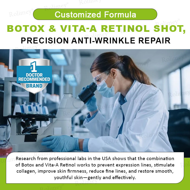 🎈❣️Made and shipped from the USA 💫Rolimey® Botox & Vita-A Retinol Shot Wrinkle-Lift Tightening cream - Last Day Promotion 70% OFF