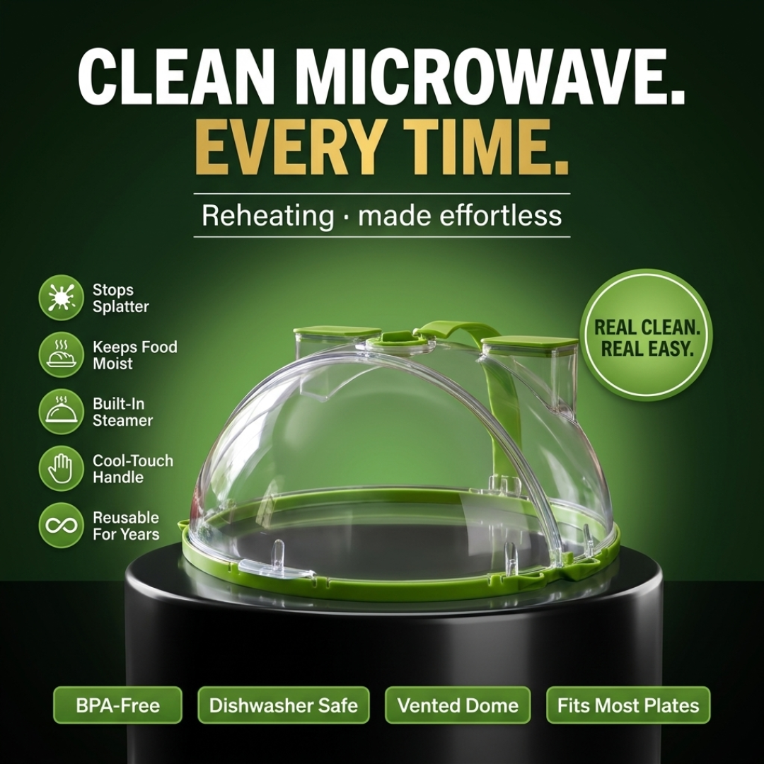 SteamShield Microwave Cover