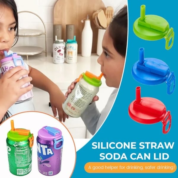 🥤 Keep Your Drink Fresh - 48% OFF - 💞Straw Soda Can Lid