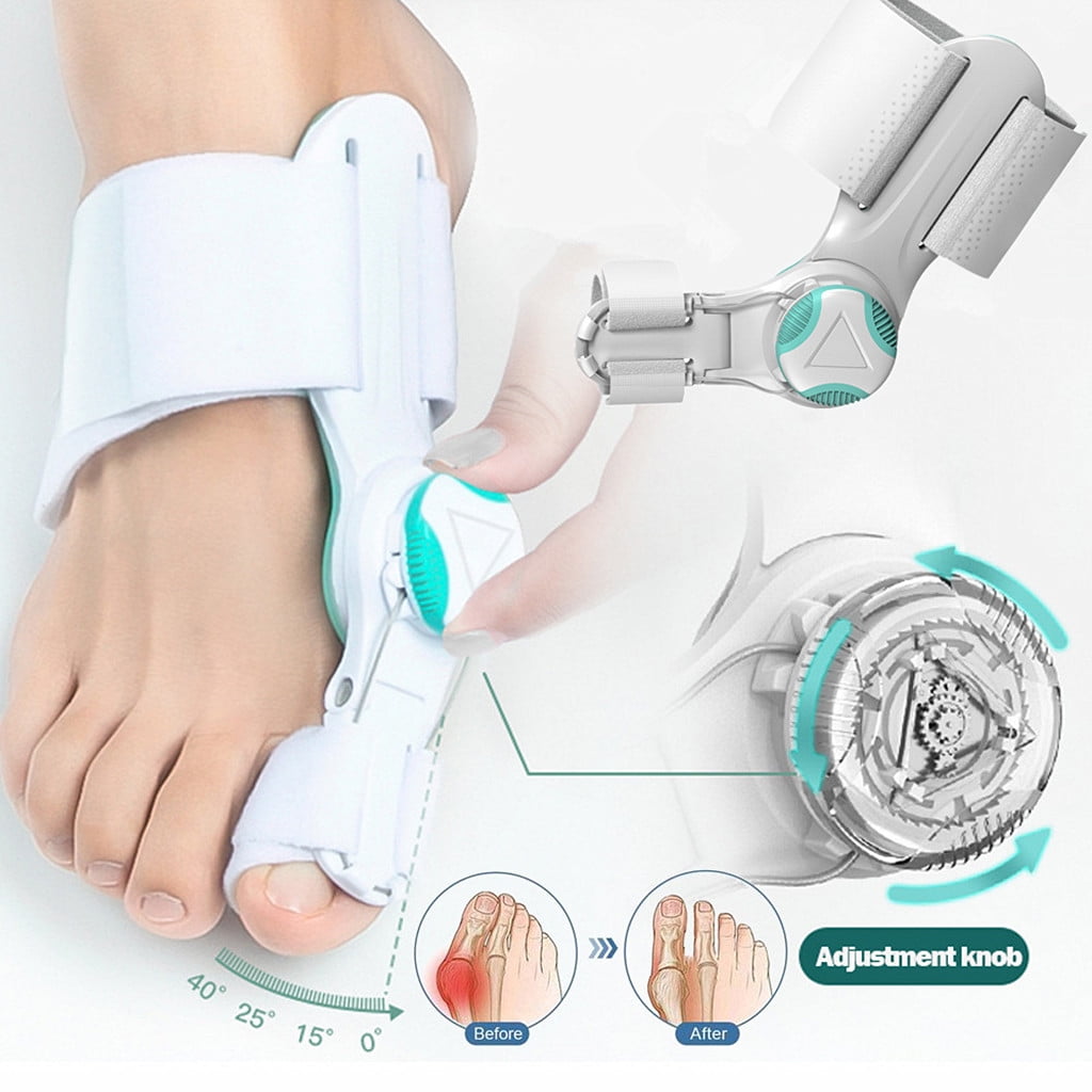Big Toe Straightener Adjustable Toe Corrector Knob Hallux Valgus Correction Toe Bunion Separators Foot Care Supplies