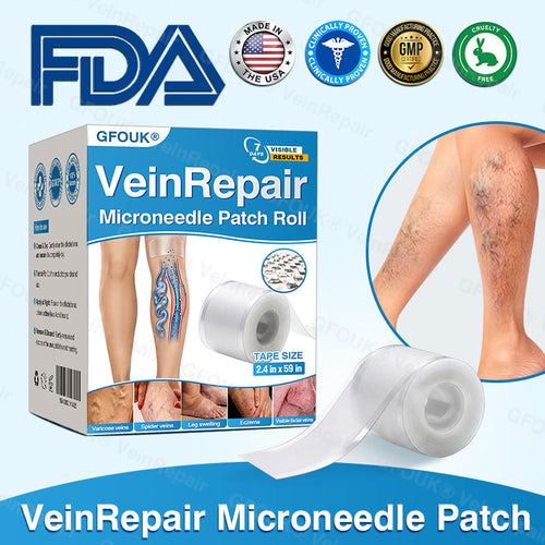 🇺🇸🏅🌱AIYNS Official Store -  VeinRepair Microneedle Patch Roll⚡Instant Relief, Long-Term Results