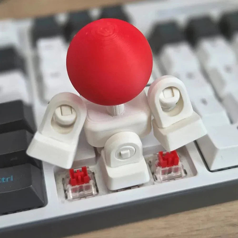 3D Printed Keyboard Joystick 4-Way Directional Key Mod for Mechanical Keyboards