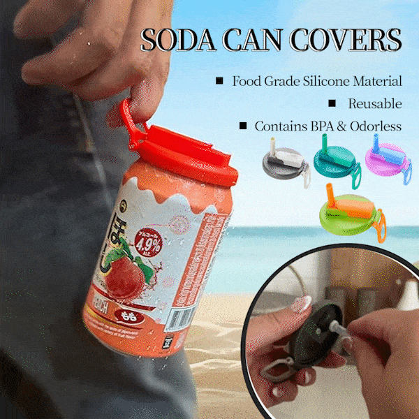 🥤 Keep Your Drink Fresh - 48% OFF - 💞Straw Soda Can Lid