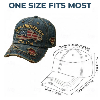 🔥Last Day 50% OFF🔥 US 250th Anniversary Casual Print Hat
