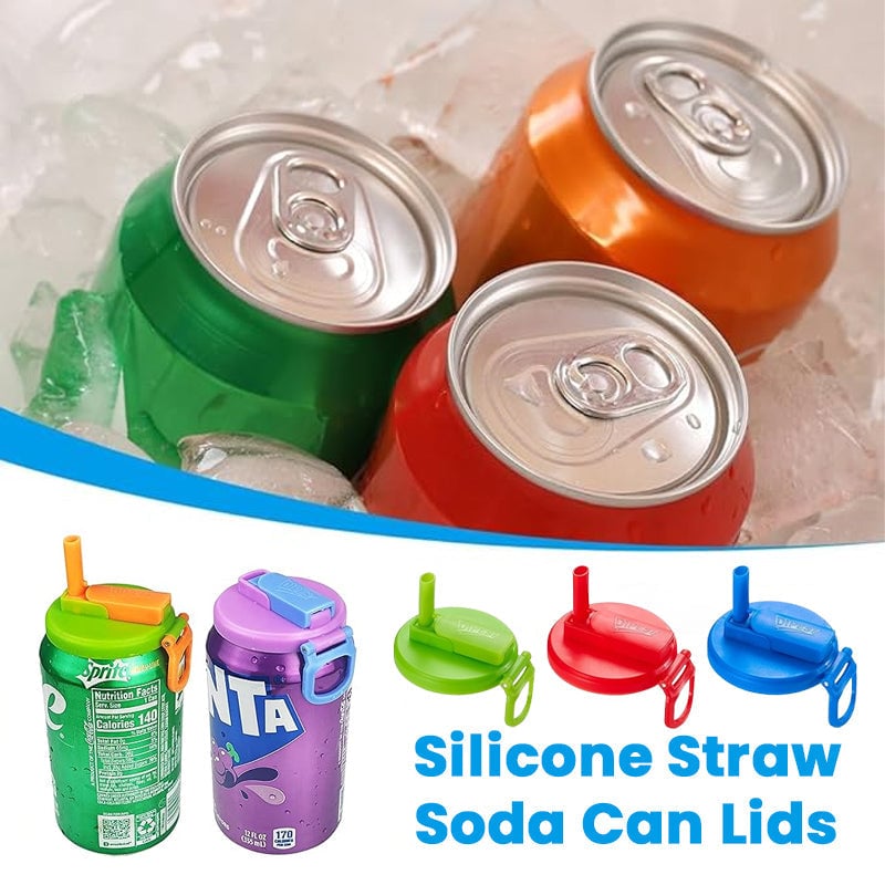 🥤 Keep Your Drink Fresh - 48% OFF - 💞Straw Soda Can Lid