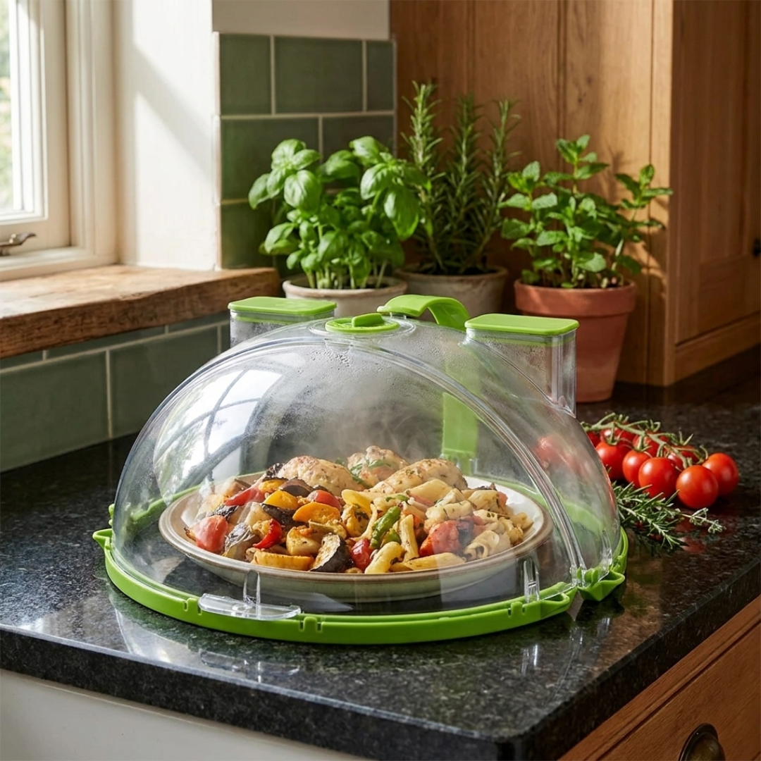 SteamShield Microwave Cover