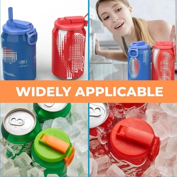 🥤 Keep Your Drink Fresh - 48% OFF - 💞Straw Soda Can Lid