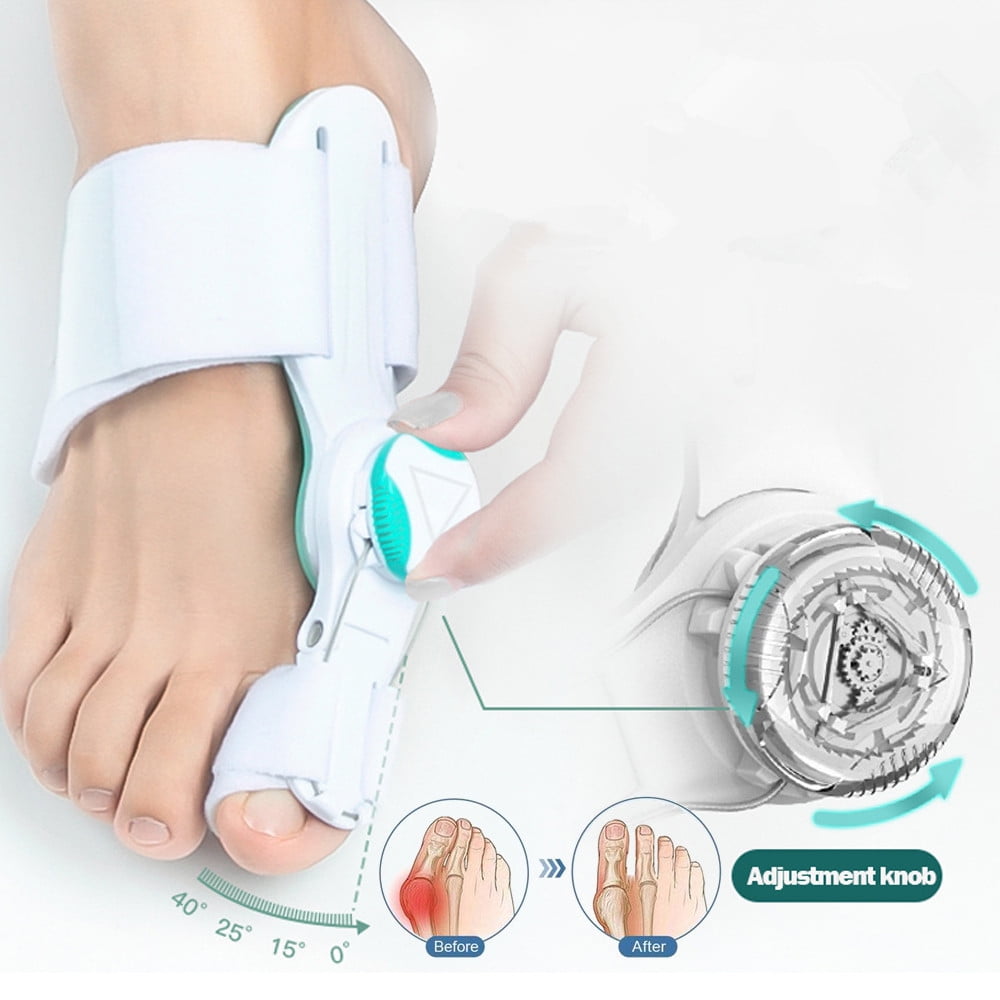 Big Toe Straightener Adjustable Toe Corrector Knob Hallux Valgus Correction Toe Bunion Separators Foot Care Supplies
