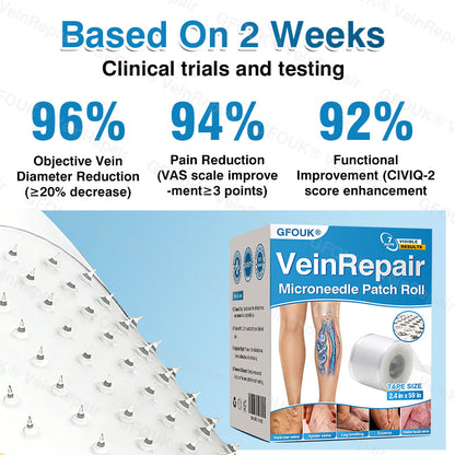 🇺🇸🏅🌱AIYNS Official Store -  VeinRepair Microneedle Patch Roll⚡Instant Relief, Long-Term Results