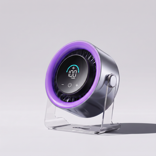 ❄️ Ultra-Quiet Table Fan