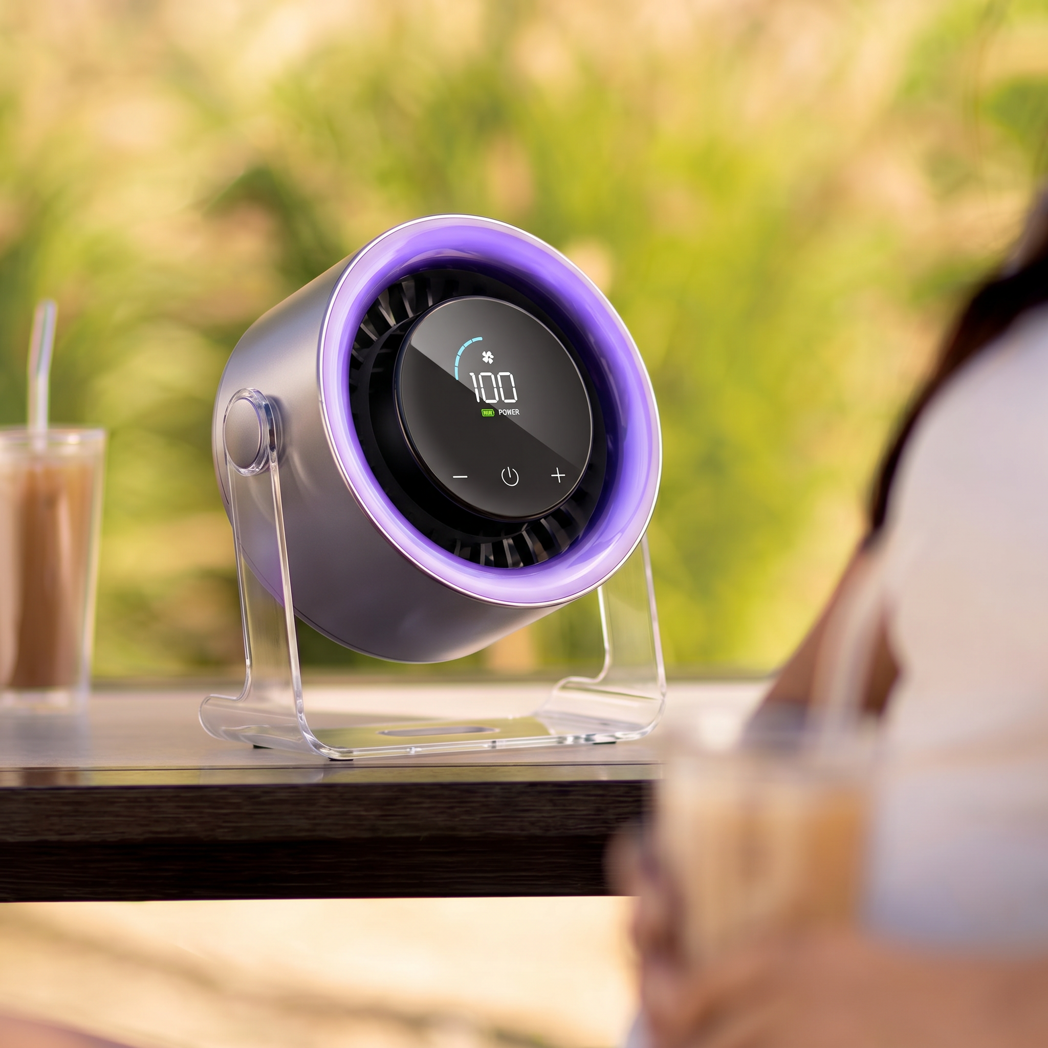 ❄️ Ultra-Quiet Table Fan