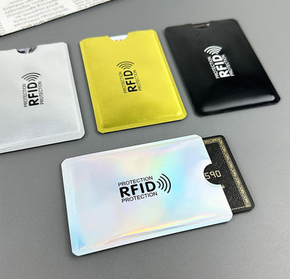 Advanced RFID Blocking Card Sleeves | Anti-Theft Identity Shield 🛡️💳