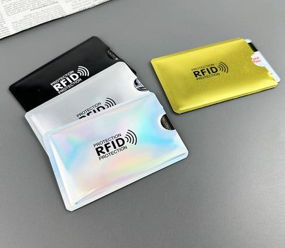 Advanced RFID Blocking Card Sleeves | Anti-Theft Identity Shield 🛡️💳