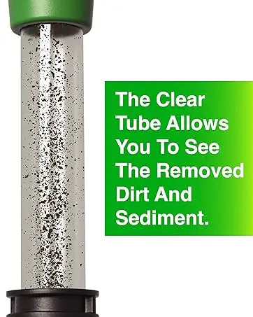 AC Drain Line Cleaner Adapter Evacuates & Unclog AC Drain Line - HVAC to PVC AC Drain Line Cleaner Tool - Universal Fit AC Drain Line Unclogger - AC Drain Line Cleaning Tool - Clear Visibility