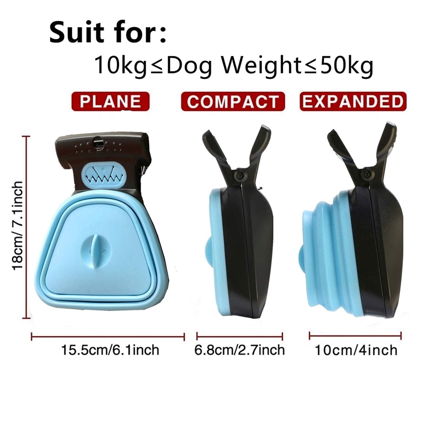 Poop Scooper, Portable Dog Poop Scooper, Dog Waste Cleaner