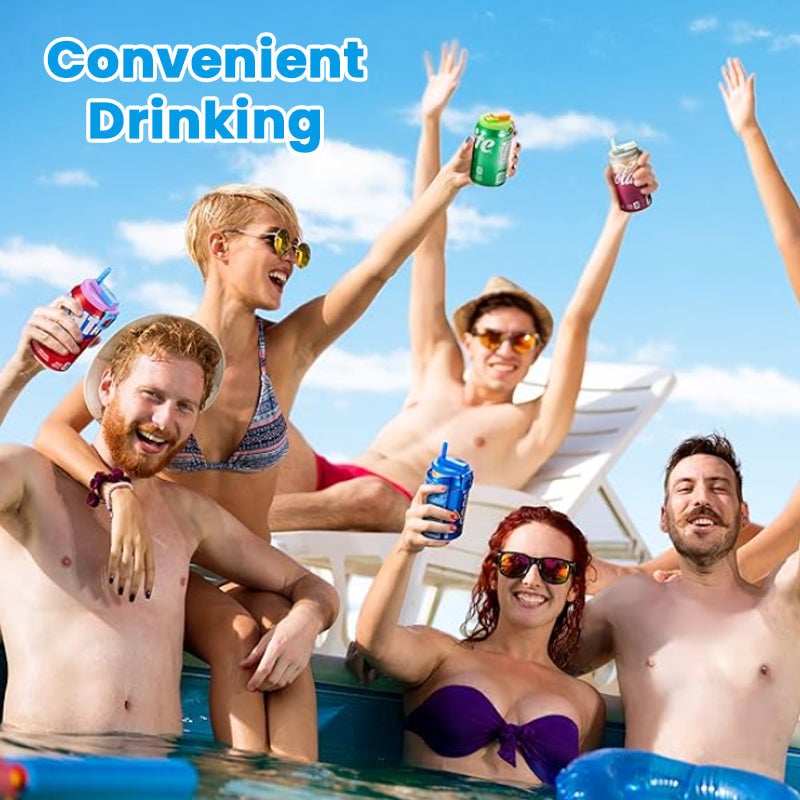 🥤 Keep Your Drink Fresh - 48% OFF - 💞Straw Soda Can Lid