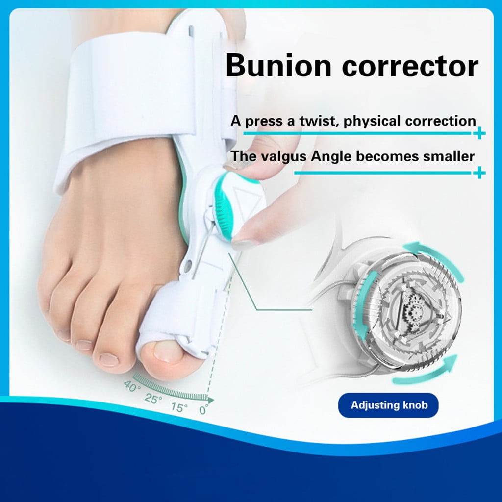 Big Toe Straightener Adjustable Toe Corrector Knob Hallux Valgus Correction Toe Bunion Separators Foot Care Supplies