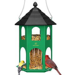 Weatherproof Metal House Bird Feeder