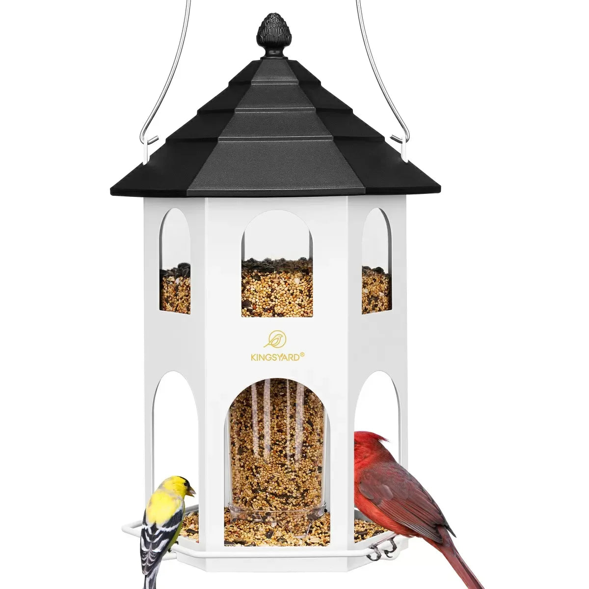Weatherproof Metal House Bird Feeder
