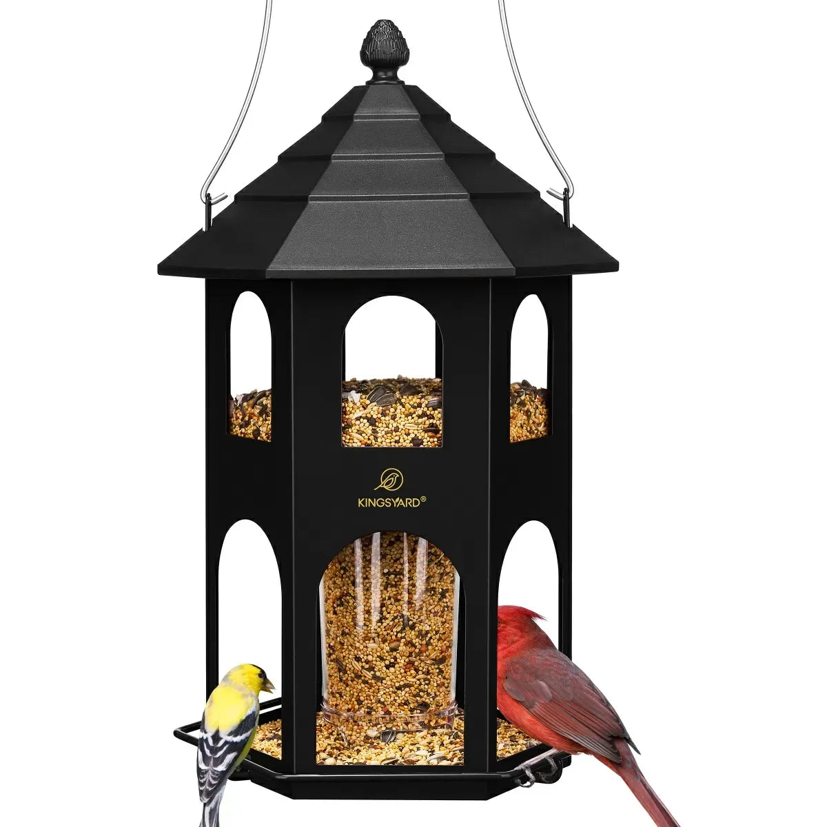Weatherproof Metal House Bird Feeder